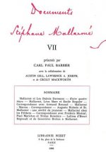 Documents Stephane Mallarme VII