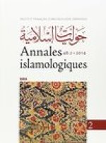 Annales Islamologiques 48.2: Varia
