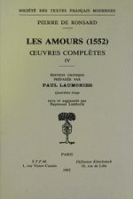 Tome IV - Les Amours (1552)