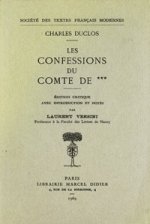 Les Confessions Du Comte De***