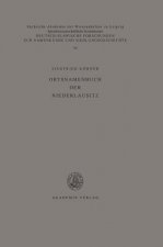 Ortsnamenbuch Der Niederlausitz