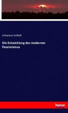 Die Entwicklung des modernen Pessimismus