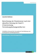 Berechnung der Hundesteuer nach der aktuellen Satzung der Stadt X (Unterweisung Verwaltungsfachangestellte/-in)