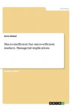 Macro-inefficient but micro-efficient markets. Managerial implications
