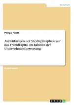 Auswirkungen der Niedrigzinsphase auf das Fremdkapital im Rahmen der Unternehmensbewertung
