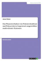 Das Phasenverhalten von Polystyrolsulfonat und Polyacrylat in Gegenwart ausgewählter multivalenter Kationen