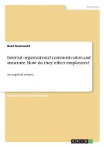 Internal organizational communication and structure. How do they effect employees?