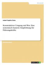 Konstruktiver Umgang mit Wut. Eine systemisch basierte Empfehlung für Führungskräfte