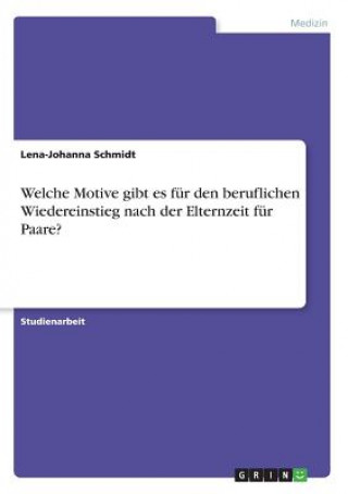 Welche Motive gibt es für den beruflichen Wiedereinstieg nach der Elternzeit für Paare?