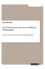 Der Heimvertrag und seine rechtlichen Bedingungen