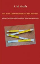 ist ein Gliedermassstab und kein Zollstock!