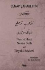 Nesr-i Harp Nesr-i Sulh ve Tiryaki Sözleri Cenap Sahabettin