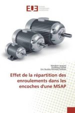 Effet de la répartition des enroulements dans les encoches d'une MSAP