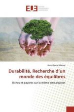 Durabilité, Recherche d?un monde des équilibres