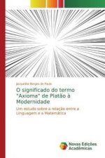 O significado do termo 
