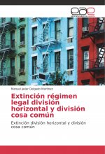 Extincion regimen legal division horizontal y division cosa comun