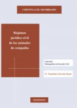 Régimen jurídico civil de los animales de compa?ía