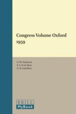 Congress Volume Oxford 1959