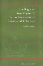 The Right of Actio Popularis Before International Courts and Tribunals