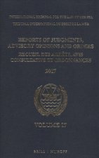 Reports of Judgments, Advisory Opinions and Orders/ Receuil Des Arrets, Avis Consultatifs Et Ordonnances, Volume 17 (2017)