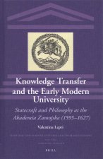 Knowledge Transfer and the Early Modern University: Statecraft and Philosophy at the Akademia Zamojska (1595-1627)