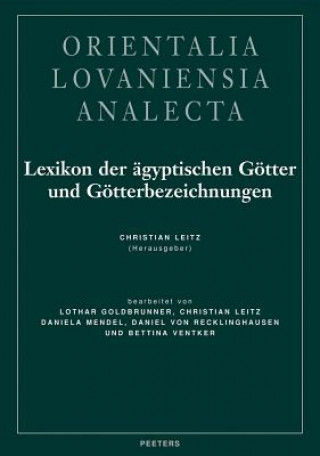 Lexikon Der Agyptischen Gotter Und Gotterbezeichnungen: Band VIII: Register [With CDROM]