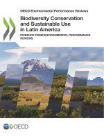 Biodiversity conservation and sustainable use in Latin America