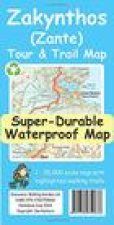 Zakynthos (Zante) Tour & Trail Map