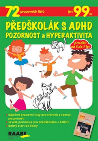 Předškolák s ADHD - Pozornost a hyperaktivita