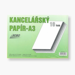 Kancelářský papír A3, 70 g, 10 listů