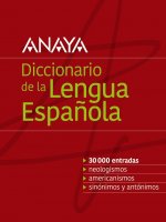 DICCIONARIO ANAYA DE LA LENGUA ESPAÑOLA