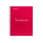 MIQUELRIUS poznámkový blok Emotions, A4, 80 listů, 90g, linkovaný, karton, červený