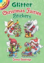 Glitter Christmas Fairies Stickers