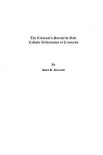The Criminal's Search for God: Catholic Criminal Reformation