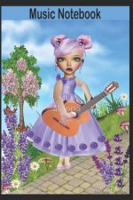 Music Notebook: Music Notebook for Girls (6X 9 for Girls)