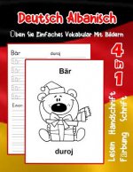 Deutsch Albanisch Üben Sie Einfaches Vokabular Mit Bildern: Verbessern Deutsch Albanisch basis Tiervokabular a1 a2 b1 b2 c1 c2 Buch für Kinder