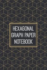 Hexagonal Graph Paper Notebook: 1/4 Inch Hexagons - 110 Pages - Designed For Drawing Organic Chemistry Structures