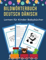 Bildwörterbuch Deutsch Dänisch Lernen für Kinder Babybücher: Easy 100 grundlegende Tierwörter-Kartenspiele in zweisprachigen Bildwörterbüchern. Leicht