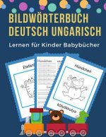 Bildwörterbuch Deutsch Ungarisch Lernen für Kinder Babybücher: Easy 100 grundlegende Tierwörter-Kartenspiele in zweisprachigen Bildwörterbüchern. Leic