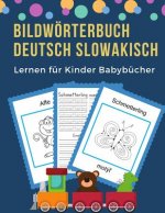 Bildwörterbuch Deutsch Slowakisch Lernen für Kinder Babybücher: Easy 100 grundlegende Tierwörter-Kartenspiele in zweisprachigen Bildwörterbüchern. Lei
