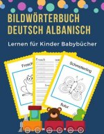 Bildwörterbuch Deutsch Albanisch Lernen für Kinder Babybücher: Easy 100 grundlegende Tierwörter-Kartenspiele in zweisprachigen Bildwörterbüchern. Leic