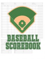 Baseball Scorebook: 100 Scoring Sheets For Baseball and Softball Games, Glover's Scorebooks, Large (8.5X 11)
