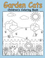Garden Cats Children's Coloring Book