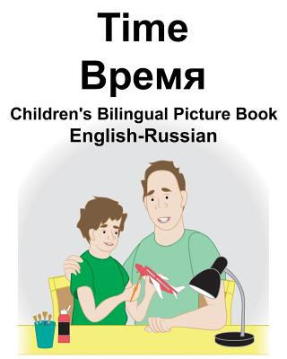 English-Russian Time Children's Bilingual Picture Book