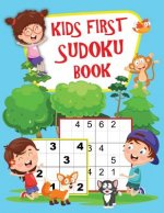 Kids First Sudoku Book: 160 Large Puzzles, Easy, Medium & Hard. 3 Grid Sizes