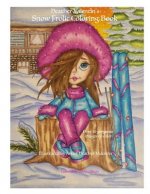 Heather Valentin's Snow Frolic Coloring Book: Christmas, Winter, Magical Wonderland Fantasy Fun Coloring Book Perfect For All Ages