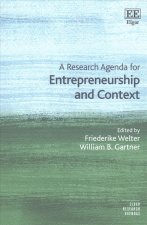 A Research Agenda for Entrepreneurship and Context