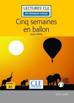 Cinq semaines en ballon - Livre + audio online