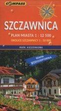 Szczawnica plan miasta 1:12500