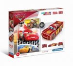 Puzzle 104 + 3D model Cars